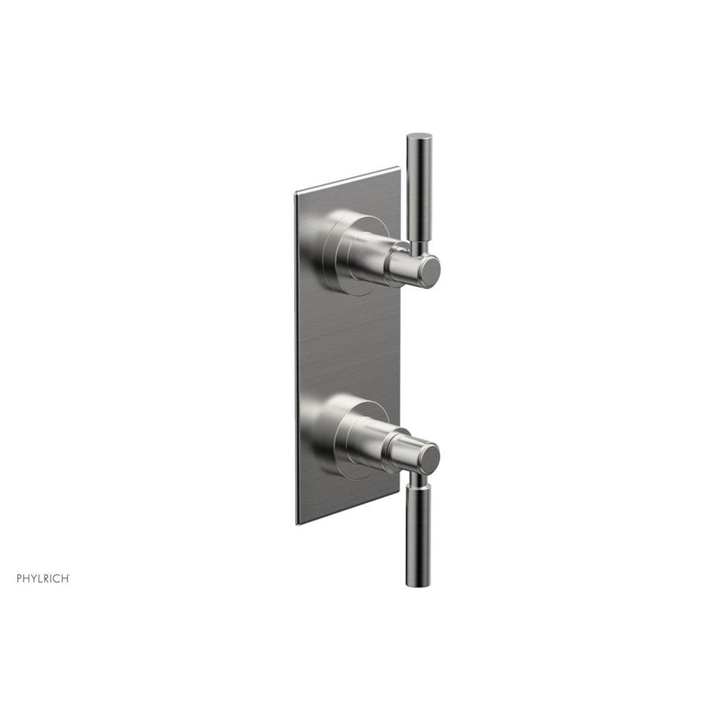 Phylrich - 1/2'' Mini Therm W Vol/Div - Satin chrome