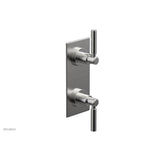 Phylrich - 1/2'' Mini Therm W Vol/Div - Satin chrome