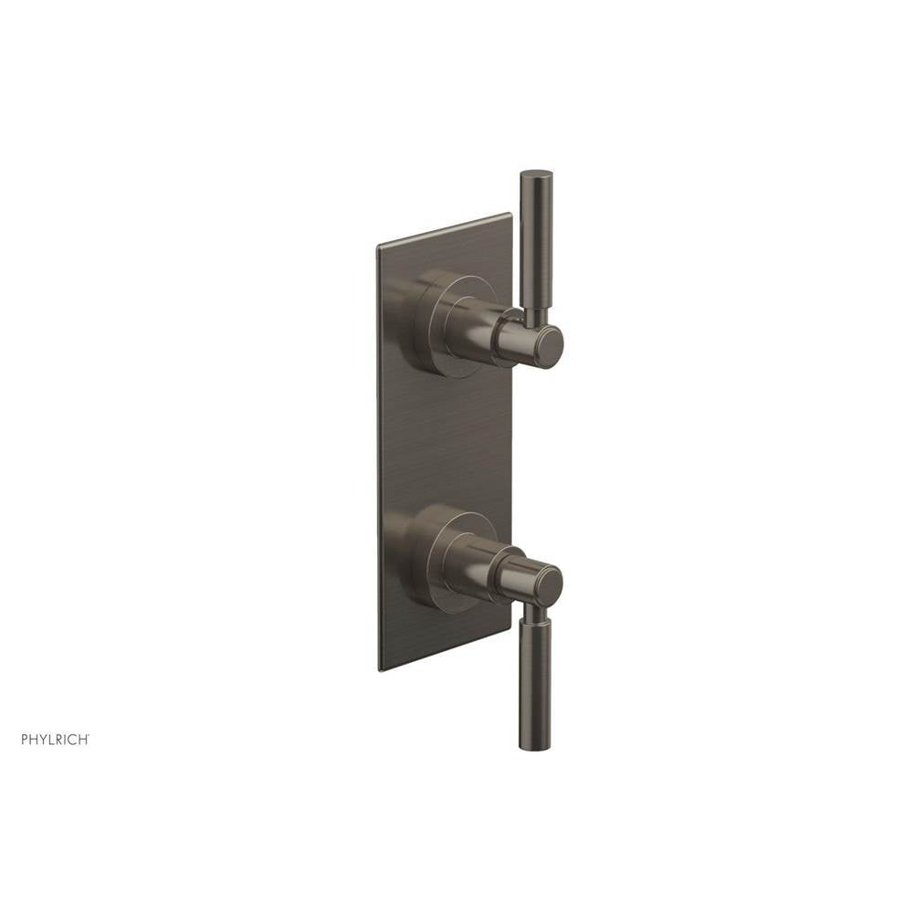Phylrich - 1/2'' Mini Therm W Vol/Div - Pewter