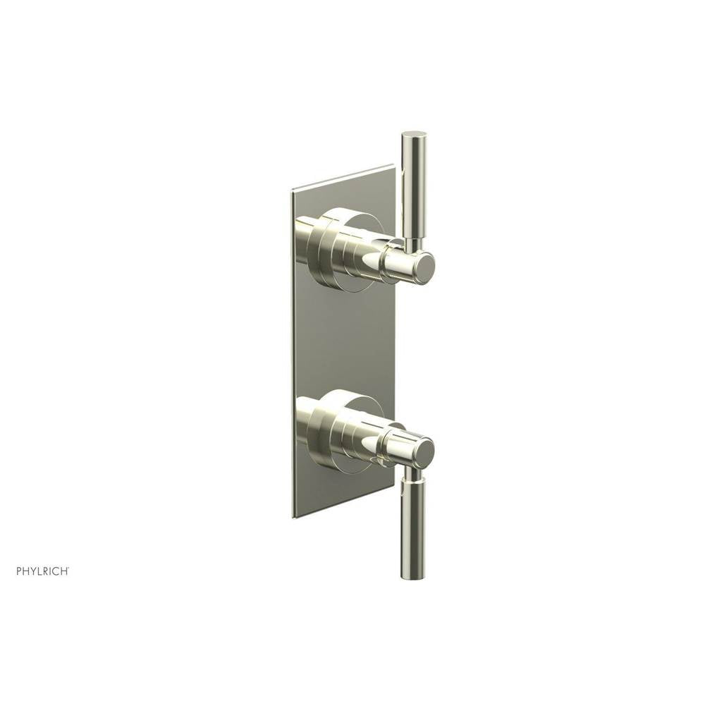 Phylrich - 1/2'' Mini Therm W Vol/Div - Burnished Nickel