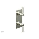 Phylrich - 1/2'' Mini Therm W Vol/Div - Burnished Nickel