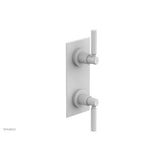 Phylrich - 1/2'' Mini Therm W Vol/Div - Satin White