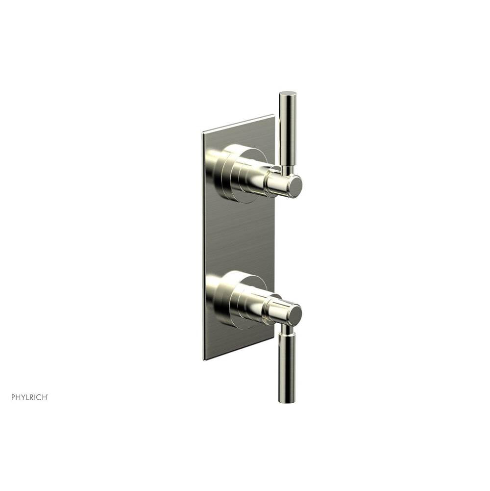 Phylrich - 1/2'' Mini Therm W Vol/Div - Satin Nickel