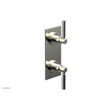 Phylrich - 1/2'' Mini Therm W Vol/Div - Satin Nickel