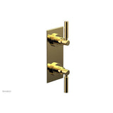 Phylrich - 1/2'' Mini Therm W Vol/Div - Polished Gold