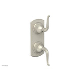 Phylrich - Georgian & Barcelona Volume Control/Diverter Trim - Lever Handle 4-376 - Burnished Nickel