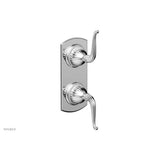 Phylrich - Georgian & Barcelona Volume Control/Diverter Trim - Lever Handle 4-376 - Satin Brass