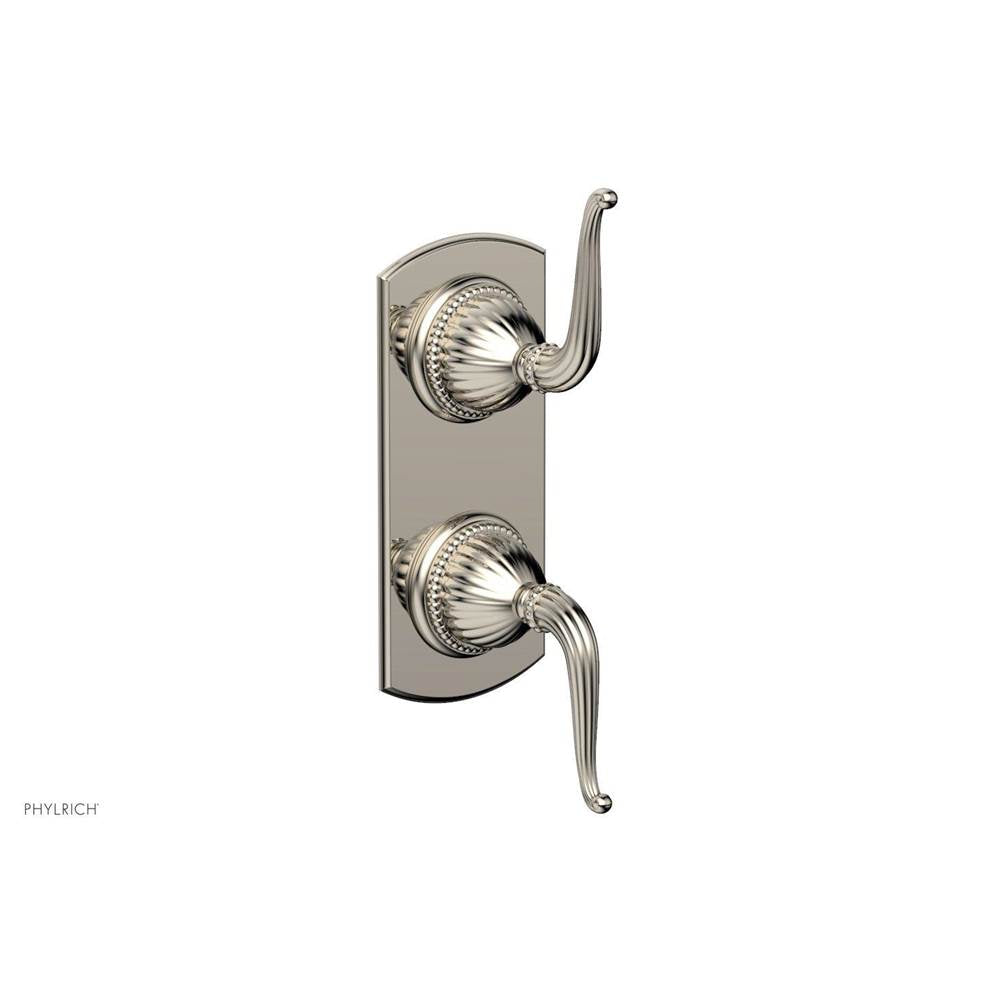 Phylrich - Georgian & Barcelona Volume Control/Diverter Trim - Lever Handle 4-376 - Matte Black