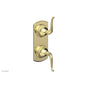 Phylrich - Georgian & Barcelona Volume Control/Diverter Trim - Lever Handle 4-376 - French Brass