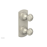 Phylrich - Georgian & Barcelona Volume Control/Diverter Trim - Round Handle 4-382 - Burnished Nickel