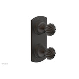 Phylrich - Georgian & Barcelona Volume Control/Diverter Trim - Round Handle 4-382 - Oil Rubbed Bronze