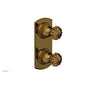 Phylrich - Georgian & Barcelona Volume Control/Diverter Trim - Round Handle 4-382 - French Brass