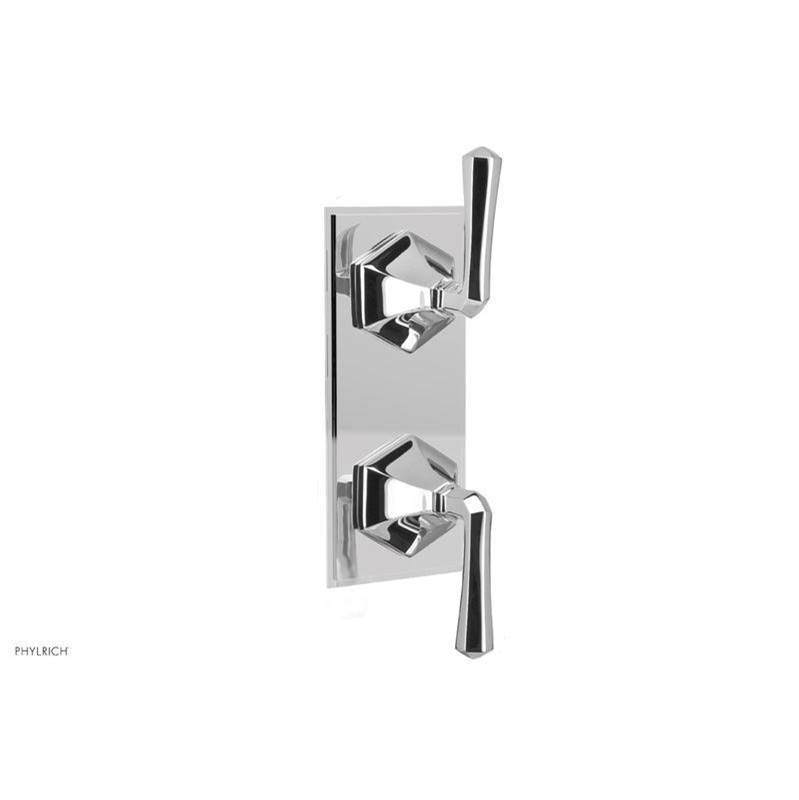 Phylrich - 1/2'' Mini Therm W Vol/Div - Old English Brass