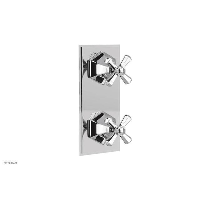 Phylrich - 1/2'' Mini Therm W Vol/Div - Old English Brass