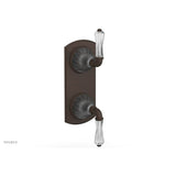 Phylrich - MIRABELLA 1/2'' Thermostatic Valve with Volume Control or Diverter 4-406 - Antique Bronze