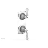 Phylrich - MIRABELLA 1/2'' Thermostatic Valve with Volume Control or Diverter 4-406 - Satin Brass