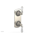 Phylrich - MIRABELLA 1/2'' Thermostatic Valve with Volume Control or Diverter 4-406 - Polished Chrome