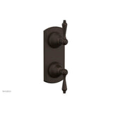 Phylrich - REVERE & SAVANNAH 1/2'' Thermostatic Valve with Volume Control or Diverter 4-420 - Antique Bronze