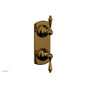 Phylrich - REVERE & SAVANNAH 1/2'' Thermostatic Valve with Volume Control or Diverter 4-420 - French Brass