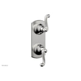 Phylrich - REVERE & SAVANNAH 1/2'' Thermostatic Valve with Volume Control or Diverter 4-426 - Burnished Nickel