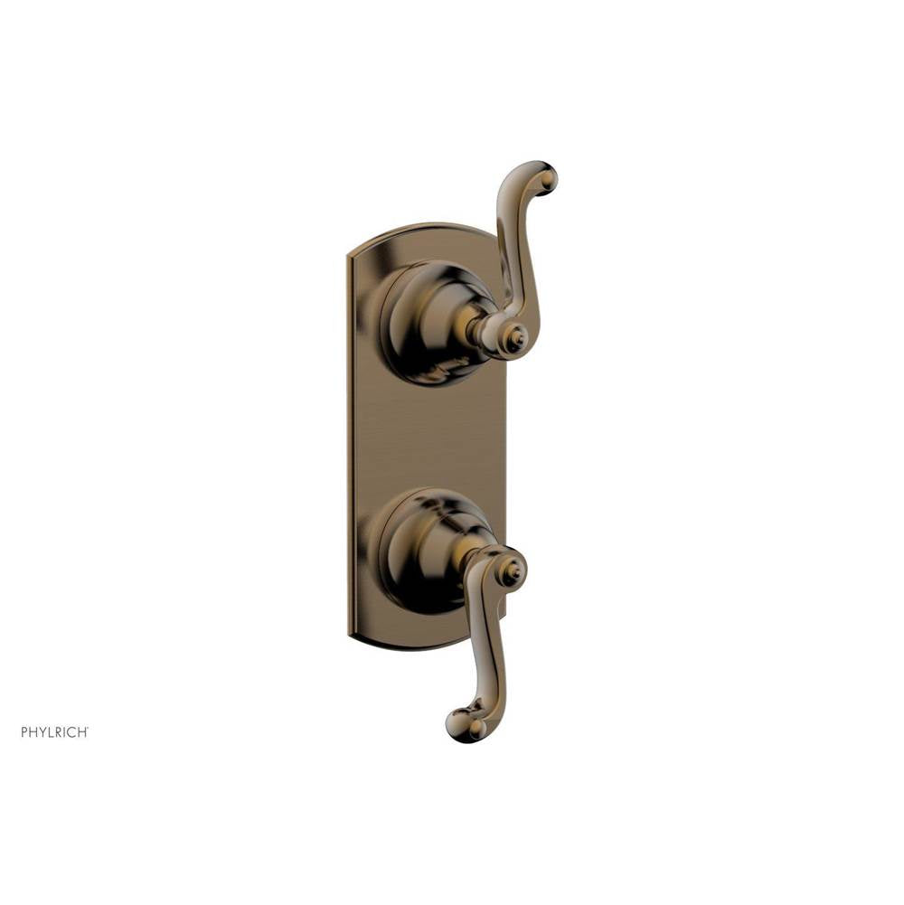 Phylrich - REVERE & SAVANNAH 1/2'' Thermostatic Valve with Volume Control or Diverter 4-426 - Oil Rubbed Bronze
