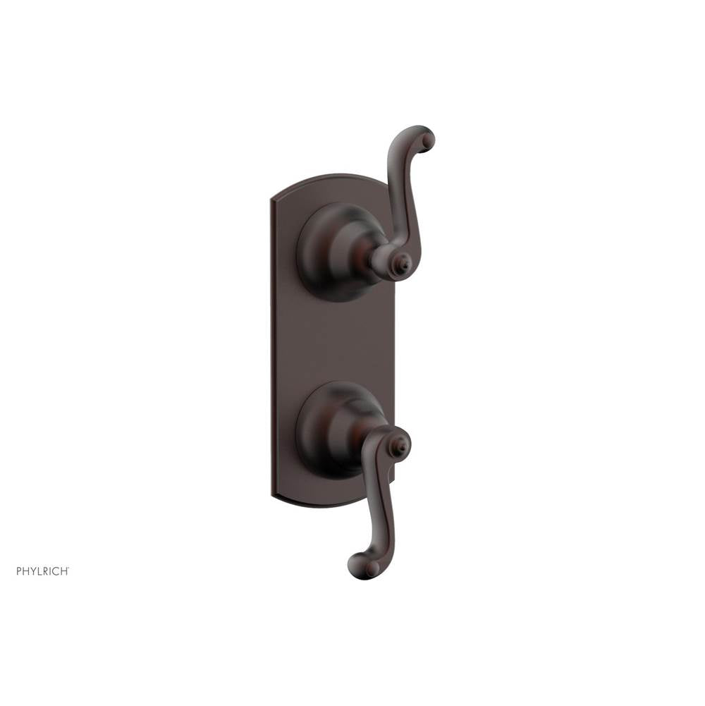 Phylrich - REVERE & SAVANNAH 1/2'' Thermostatic Valve with Volume Control or Diverter 4-426 - Polished Chrome