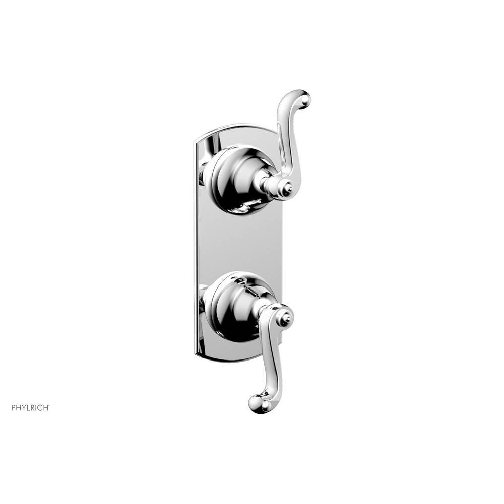 Phylrich - REVERE & SAVANNAH 1/2'' Thermostatic Valve with Volume Control or Diverter 4-426 - Polished Nickel