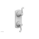 Phylrich - REVERE & SAVANNAH 1/2'' Thermostatic Valve with Volume Control or Diverter 4-426 - Satin White
