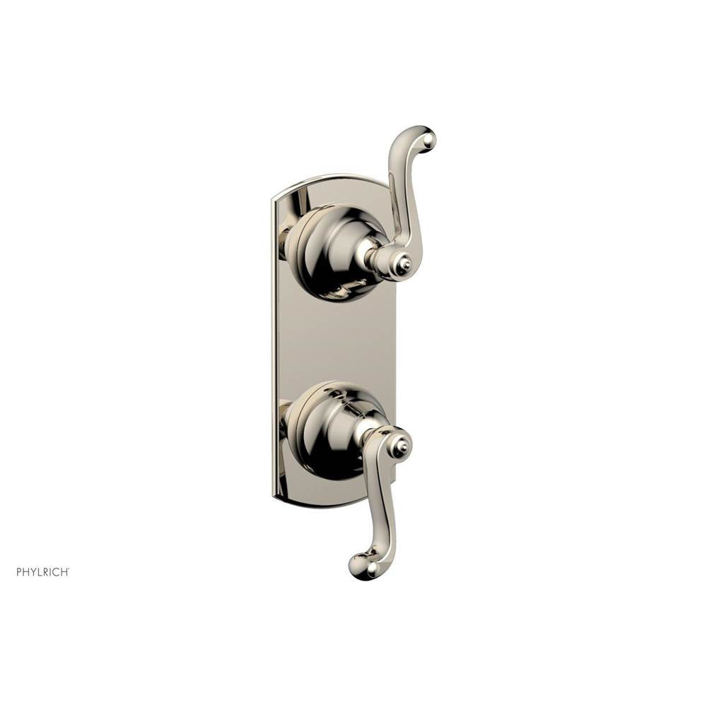 Phylrich - REVERE & SAVANNAH 1/2'' Thermostatic Valve with Volume Control or Diverter 4-426 - Satin Nickel