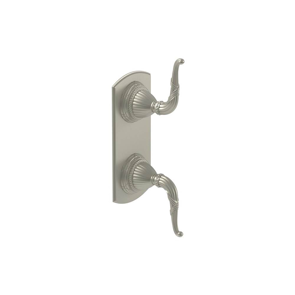 Phylrich - 1/2'' Mini Therm W Vol/Div - Burnished Nickel