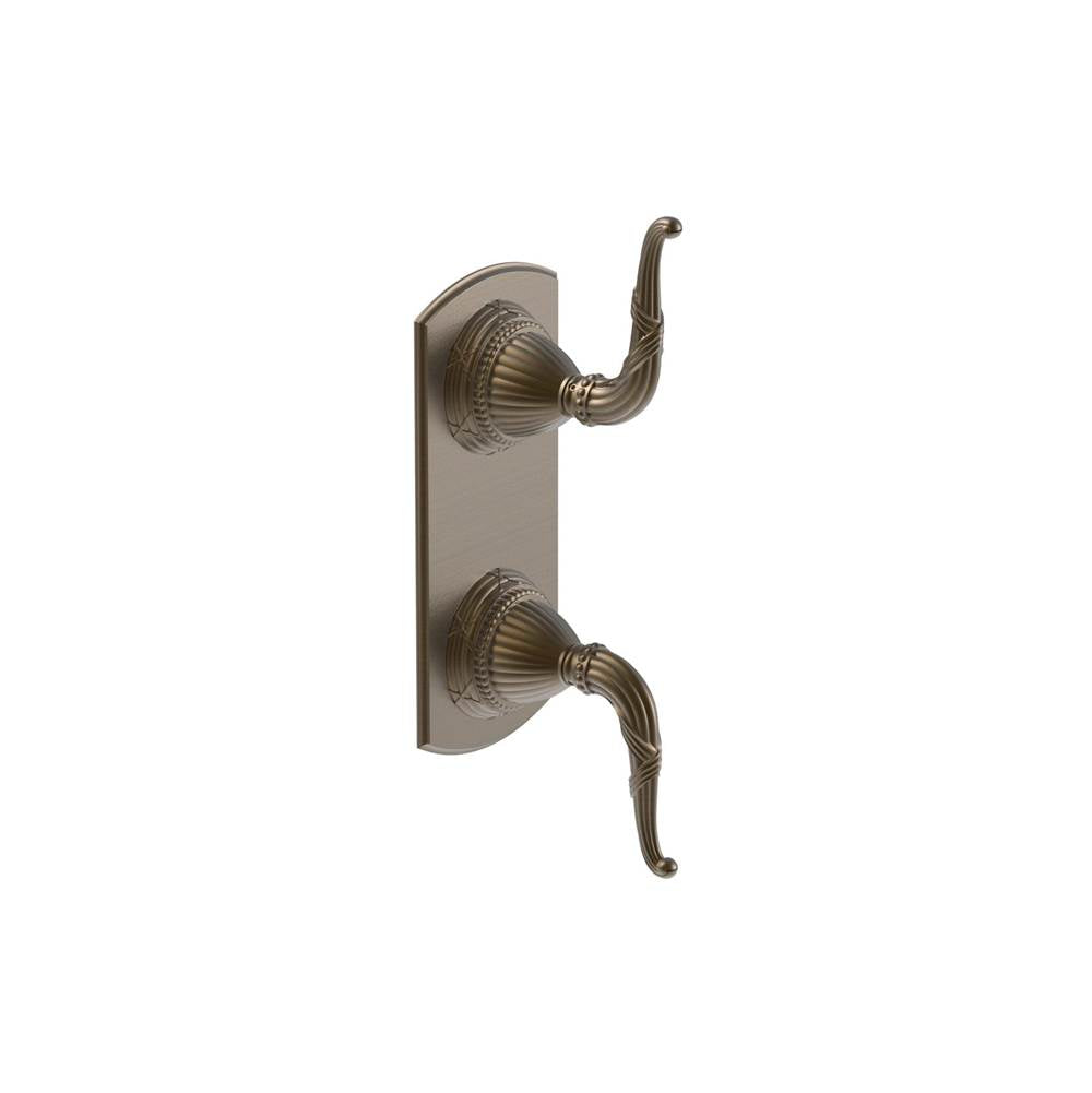 Phylrich - 1/2'' Mini Therm W Vol/Div - Old English Brass