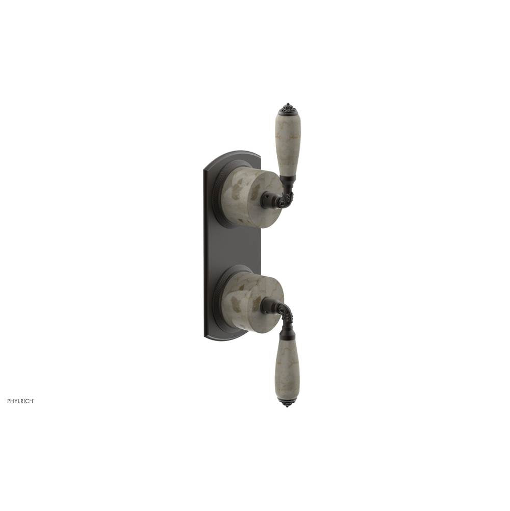 Phylrich - 1/2'' Mini Therm 2 Hdl  Trim - Oil Rubbed Bronze