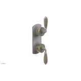 Phylrich - 1/2'' Mini Therm 2 Hdl  Trim - Satin White