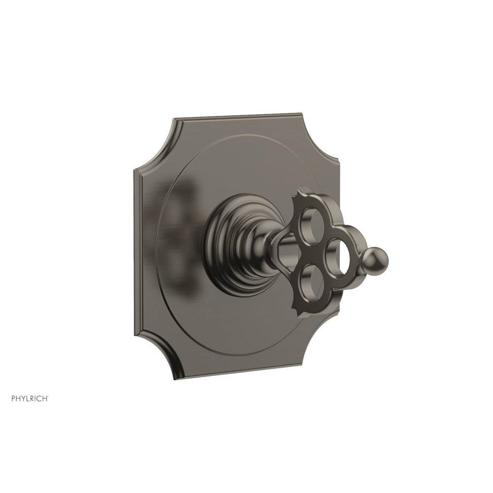 Phylrich - MAISON Pressure Balance Shower Plate & Handle Trim 4-469 - Burnished Nickel