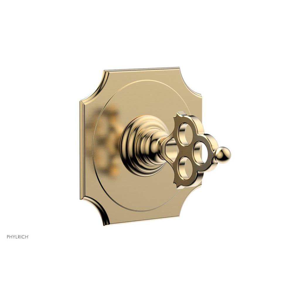 Phylrich - MAISON Pressure Balance Shower Plate & Handle Trim 4-469 - Polished Nickel