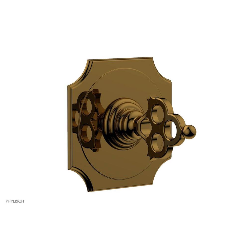 Phylrich - MAISON Pressure Balance Shower Plate & Handle Trim 4-469 - Polished Gold