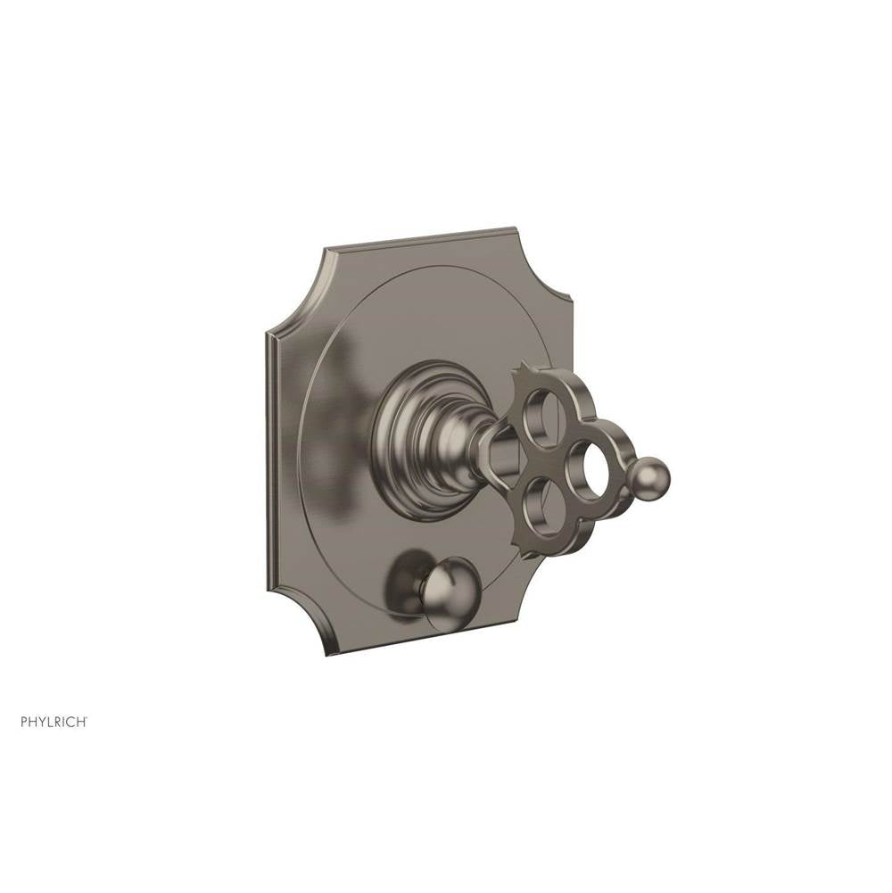 Phylrich - MAISON Pressure Balance Shower Plate with Diverter and Handle Trim Set 4-470 - Pewter
