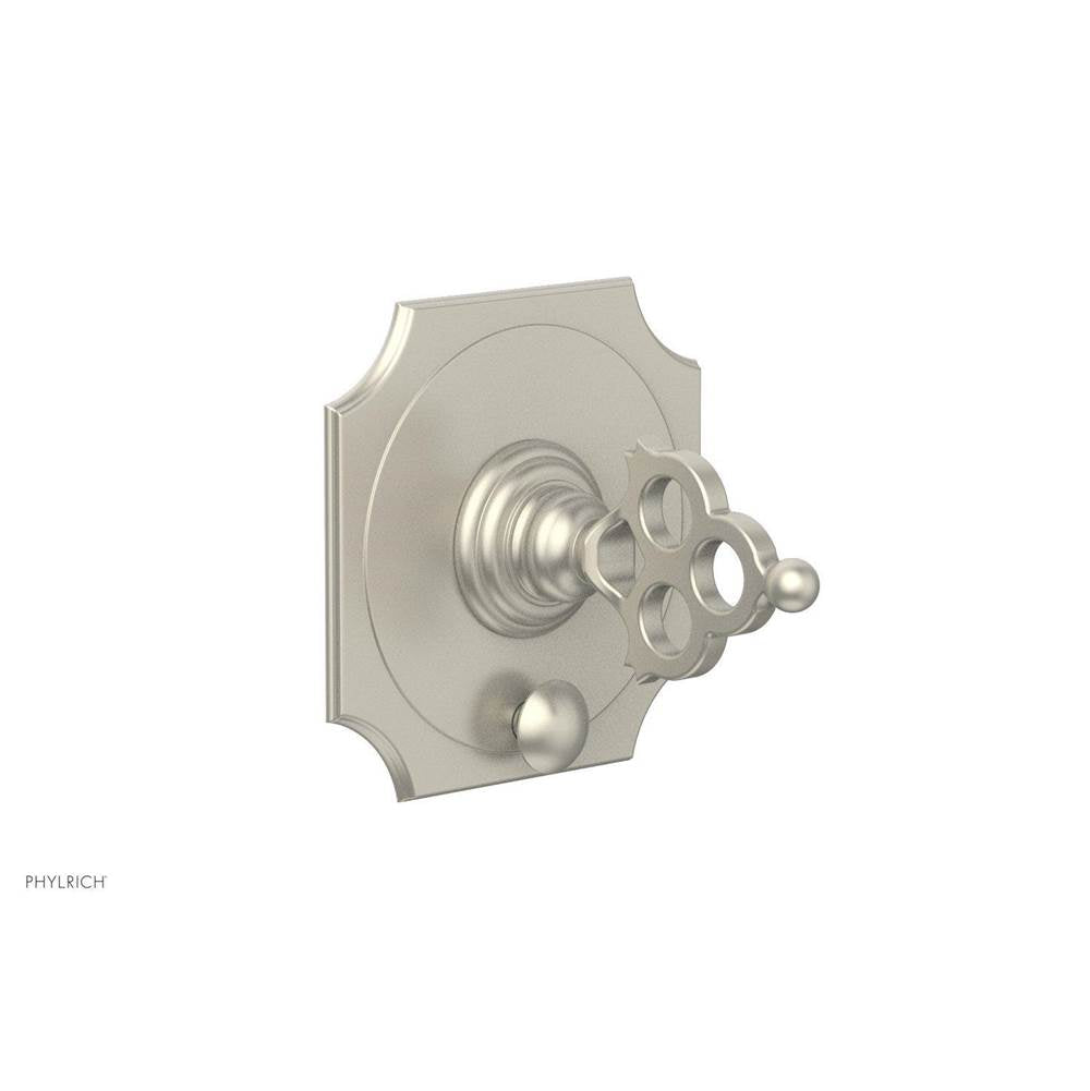 Phylrich - MAISON Pressure Balance Shower Plate with Diverter and Handle Trim Set 4-470 - Burnished Nickel