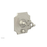 Phylrich - MAISON Pressure Balance Shower Plate with Diverter and Handle Trim Set 4-470 - Burnished Nickel