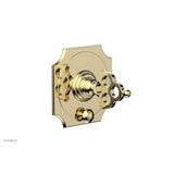 Phylrich - MAISON Pressure Balance Shower Plate with Diverter and Handle Trim Set 4-470 - Polished Brass Uncoated
