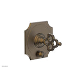 Phylrich - MAISON Pressure Balance Shower Plate with Diverter and Handle Trim Set 4-470 - Old English Brass