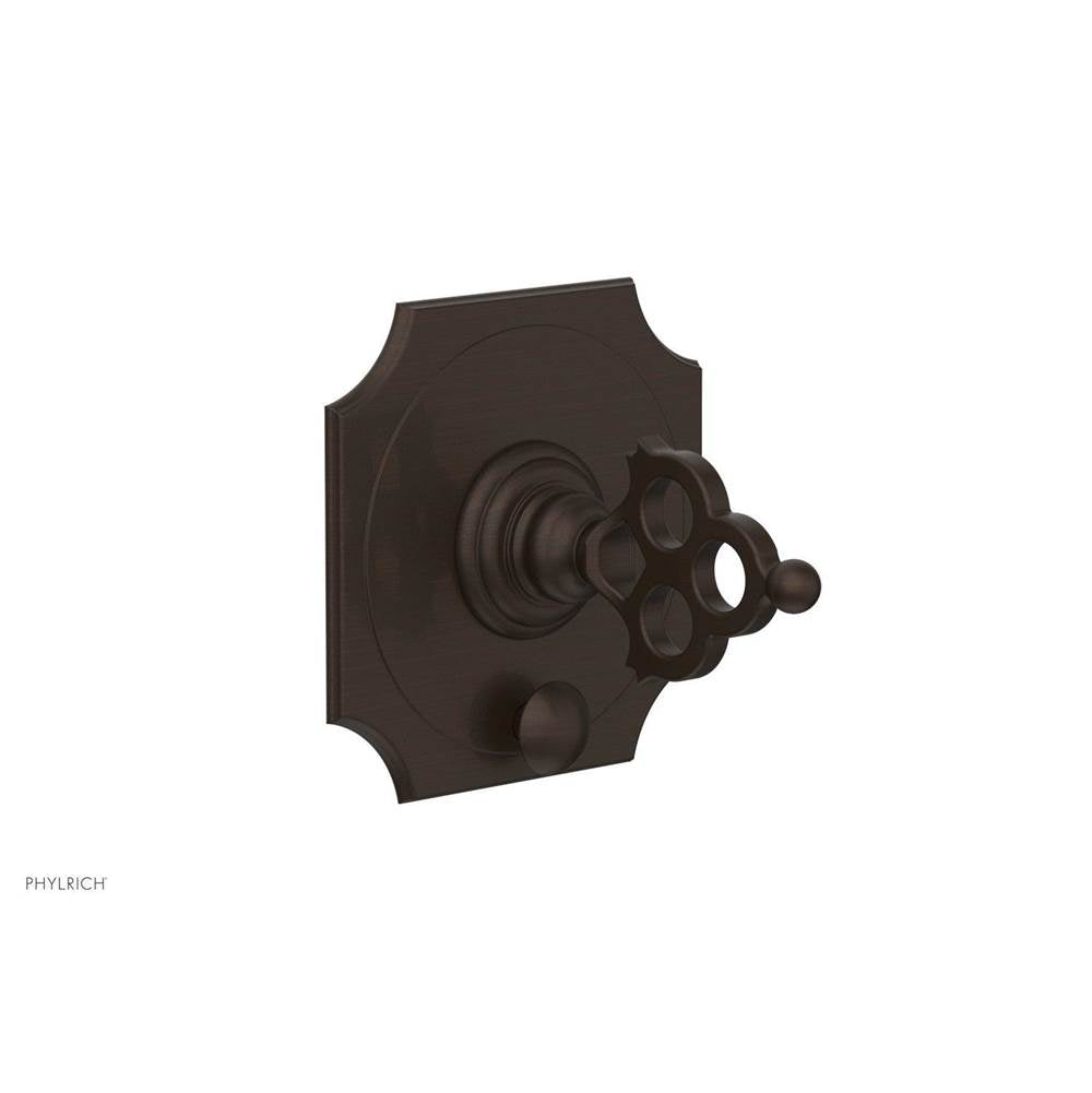 Phylrich - MAISON Pressure Balance Shower Plate with Diverter and Handle Trim Set 4-470 - Antique Bronze