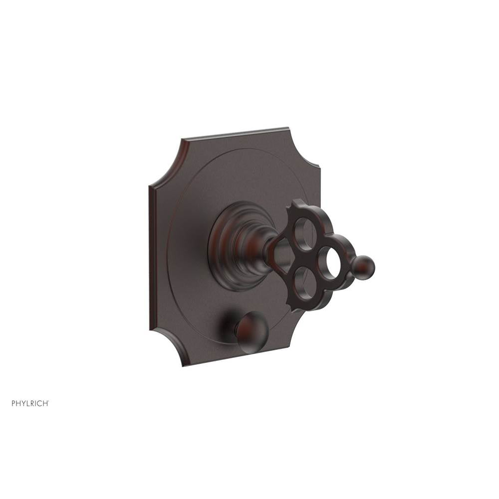 Phylrich - Press Bal Shwr Plt & Hdl - Weathered Copper