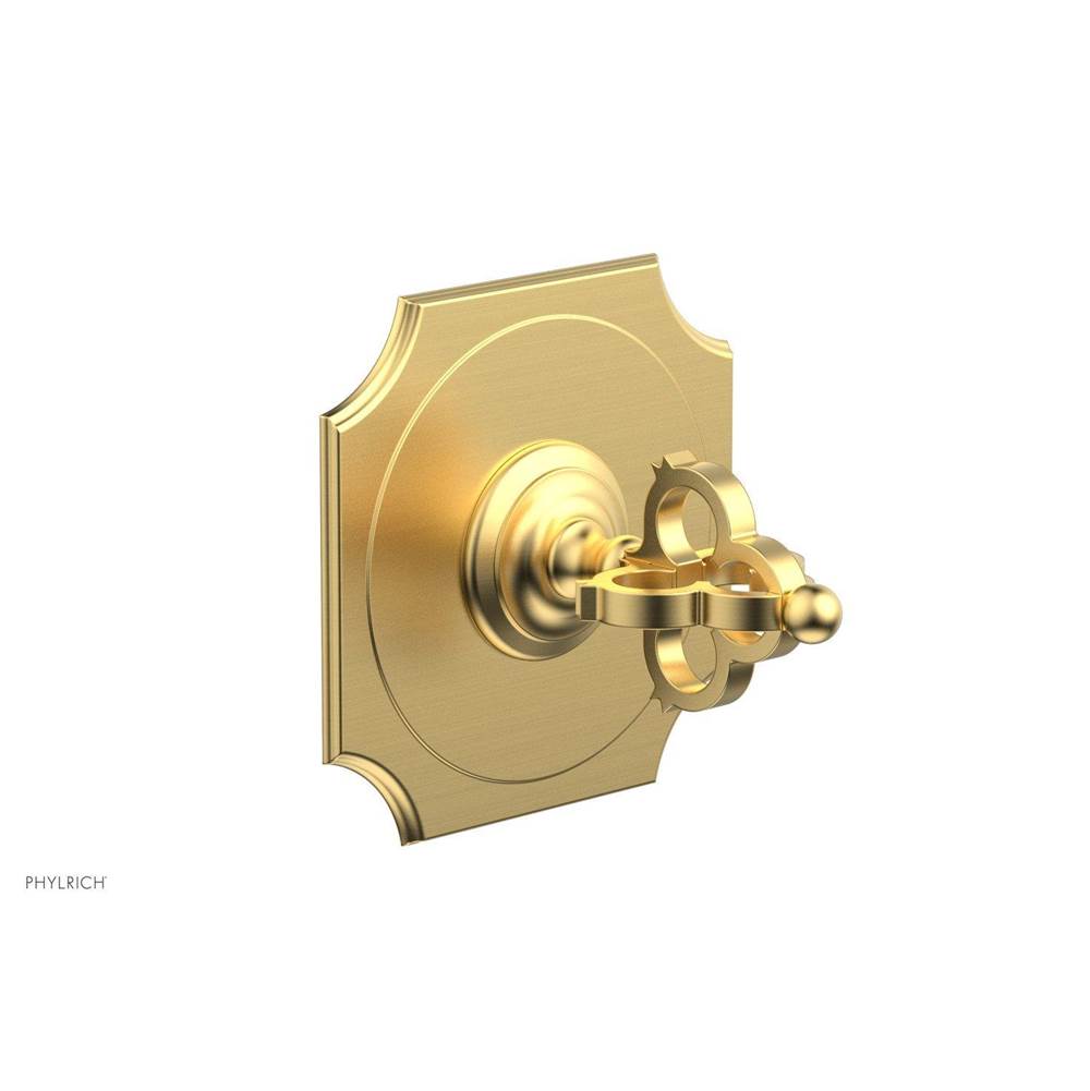 Phylrich - 1/2'' Mini Therm Shwr  Trim - Burnished Gold