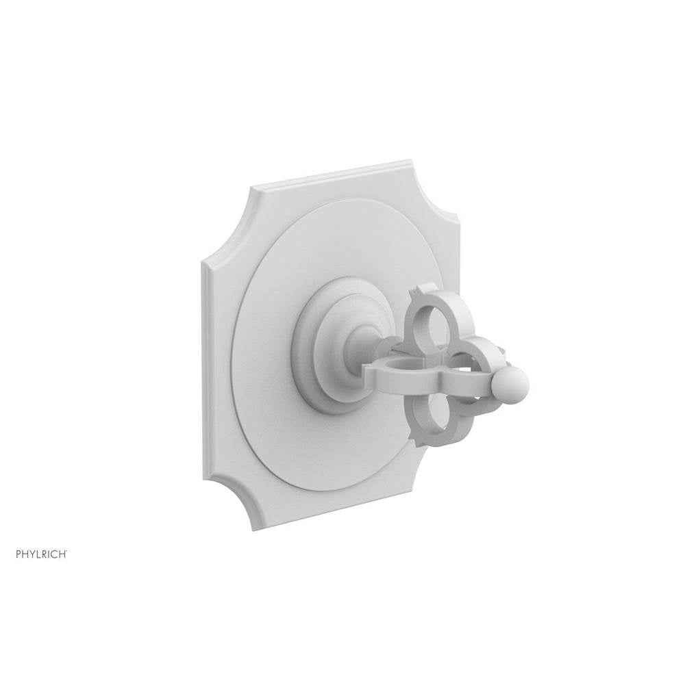 Phylrich - COURONNE 1/2'' Mini Thermostatic Shower Trim 4-472 - Satin White