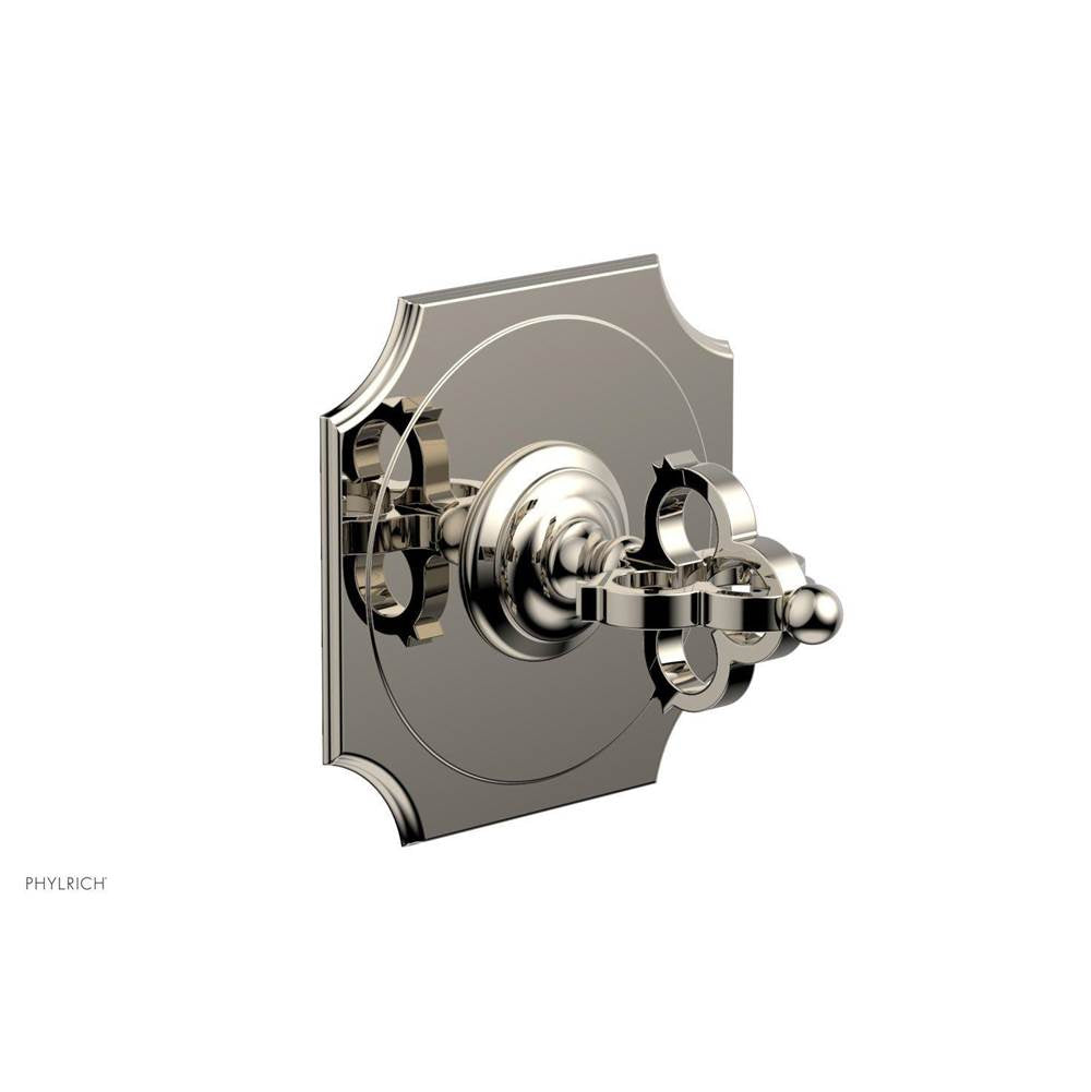 Phylrich - COURONNE 1/2'' Mini Thermostatic Shower Trim 4-472 - Polished Nickel