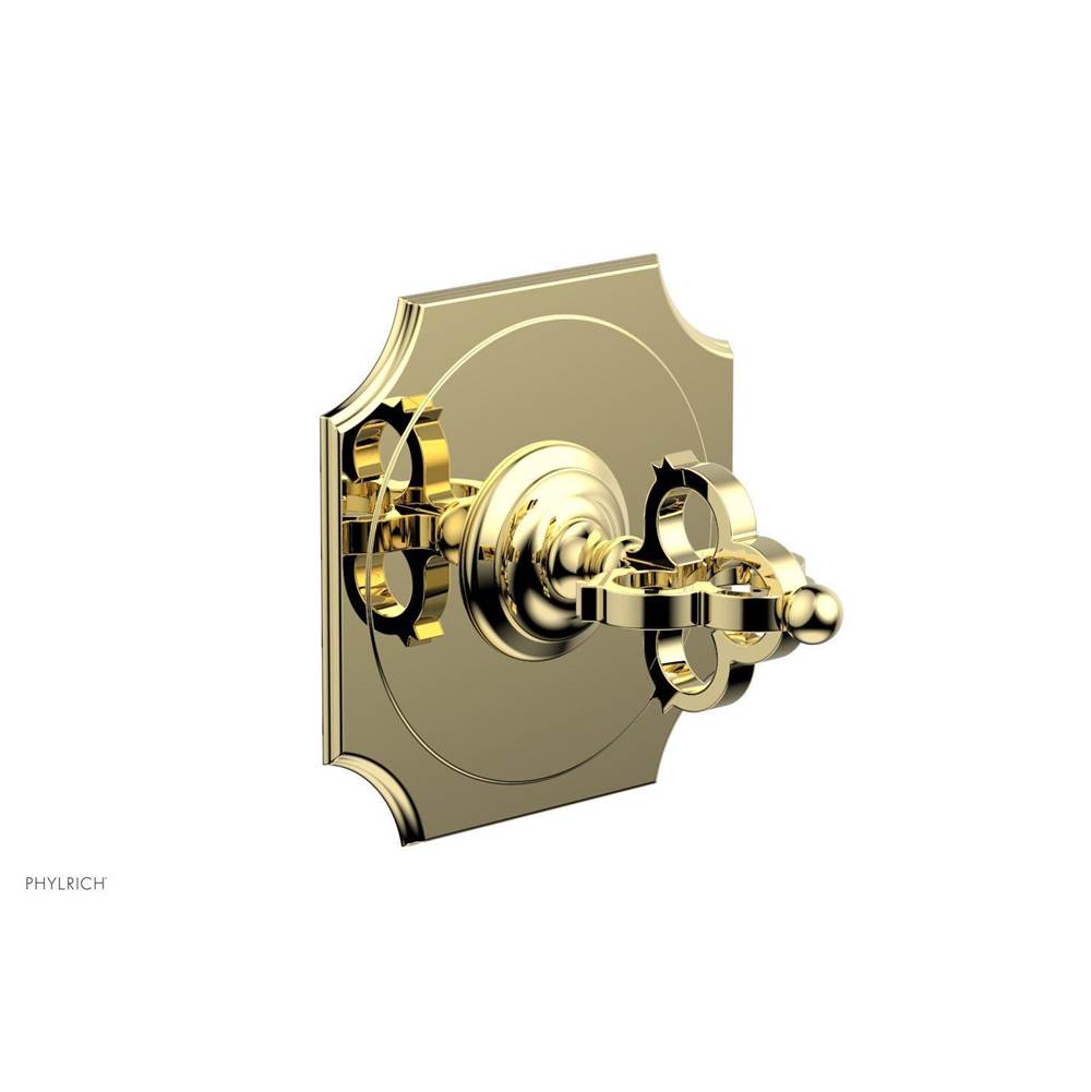 Phylrich - COURONNE 1/2'' Mini Thermostatic Shower Trim 4-472 - Polished Brass