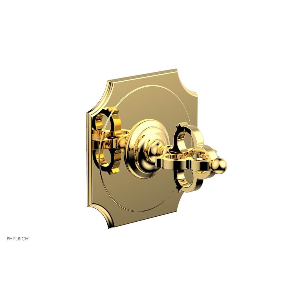 Phylrich - COURONNE 1/2'' Mini Thermostatic Shower Trim 4-472 - Polished Gold