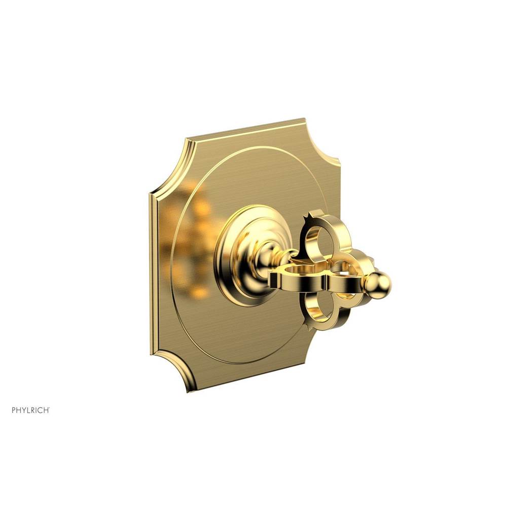 Phylrich - COURONNE 1/2'' Mini Thermostatic Shower Trim 4-472 - Satin Gold