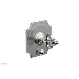 Phylrich - COURONNE Pressure Balance Shower Plate with Diverter and Handle Trim Set 4-473 - Satin chrome